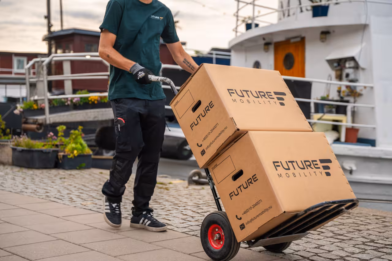 Skicka kartonger och paket – Future Mobility
