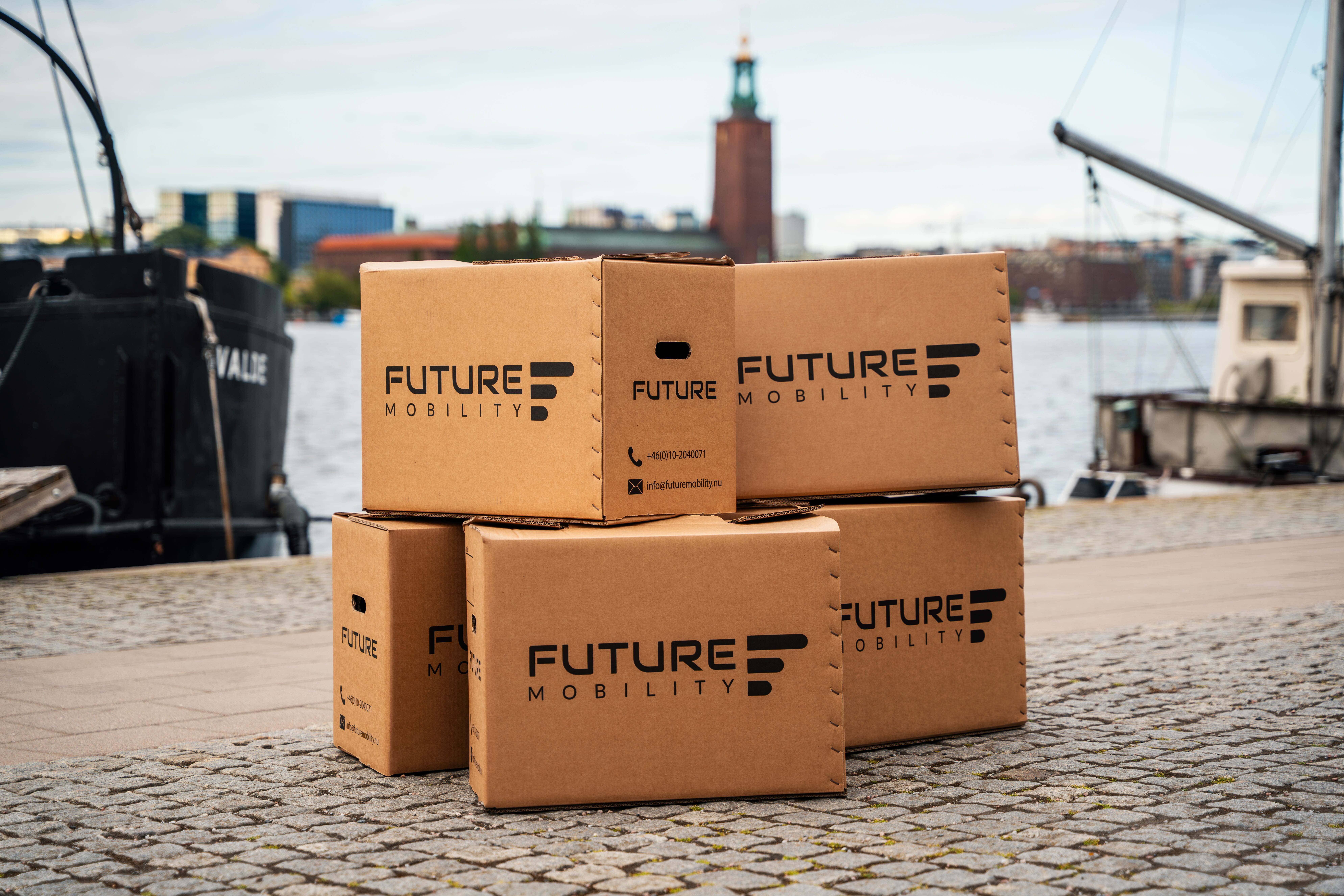 Skicka kartonger med Future Mobility